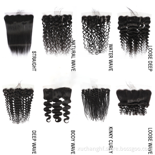 Wholesale 4x4 13x4 13x6 Thin HD Lace Frontal Closure,HD Transparent Swiss Lace Frontal Vendor,Film Transparent HD Lace Frontal